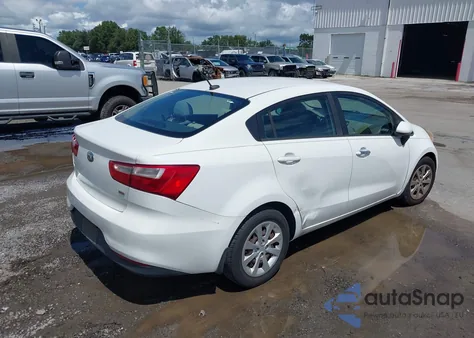 2016 Kia Rio Lx from USA, damaged, VIN KNADM4A39G6611980